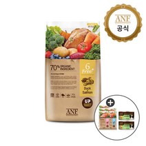 [공식] ANF 식스프리 플러스 강아지 사료 모음 (1.8kg 5.6kg 소고기/연어 양고기/쌀 연어흰살생선 오리/연어), ANF독 캔 랜덤2개+ANF독 샘플5개, ANF 독 식스프리 플러스 오리/연어 1.8kg