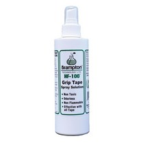브라mpton 테크nology HF100 골프 그립 테이프 Solvent Spray Solution 8oz
