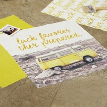 [컷트지]클래시린넨-럭키버스(옐로우)3종[택1], 옐로우솔리드, 1개