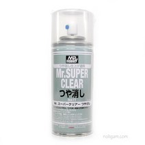 GSI 군제 슈퍼클리어 무광 Mr.hobby B514 / 마감 클리어