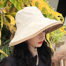 에스라이프 와이어 양면모자 버킷햇 여성 벙거지모자 4색상