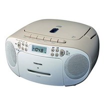 도시바 CD 라디오 카세 베이지 TY-CDE1 (C)