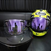 ARAI RX-7X RX7X XD 네오 모델 바이크 오토바이 헬멧 바이저 CORSAIR-X RX-7V VAS-V 액세서리, [04] REVO purple