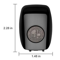 자동차 스마트 원격 키 백 커버 애플 트리 셸 케이스 개 클래스, silver logo+For AFFALTERBACH A