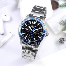 남성 다이버 디자인 메탈시계 MTD-330D-1A2