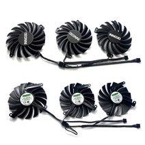 gtx980ti새로운 4 핀 CF12910S RTX 3070 TI X3 GPU 팬 INN03D GeForce 3080 OC 그래픽 카드 냉각 팬, 01 FanABC