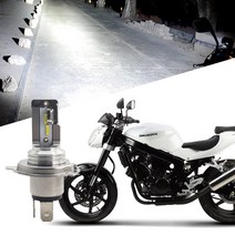 KR모터스 코멧250 오토바이 LED 전조등 12V H4헤드램프 2면 헤드라이트 바이크, BLT 12v H4 오토바이LED 2면