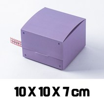 카툰 수제청 미니 구디백 단상자 싸바리 박스 포장 선물 상자