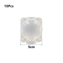 10pcs 식물 전파 응원 공 접목 응원 성장 상자 번식 파종 케이스 컨테이너 보육 상자 원예 응원, 10pcs 클리어 5cm