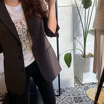 보니샵 / 2022 F/W 쓰리버튼 자켓