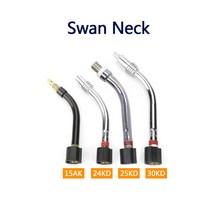 용접 건 튜브 스완 넥 유연한 거위 목 Mig 용접 토치 소모품 황동 빈젤 15AK/24KD/25KD/36KD, 01 15AK