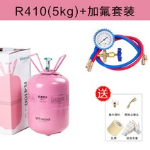 R22 R410 에어컨 냉매 가스 자가 충전 성능향상 도구포함, 컨버터블 공구 + R410 (5kg) 1통