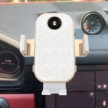 포르쉐 카이엔 2019-현재 무선충전 핸드폰 거치대 지시그니처 C38, 화이트