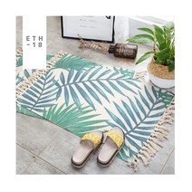 원피어니 빈티지 에스닉 발 매트 캠핑 카페트, ETH-18