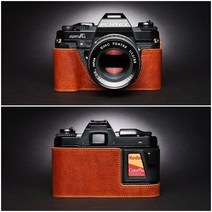 레더 Pentax Pentax K2 LX MX SUPER A 카메라 가방 필름 214, 슈퍼 A베이스 라바 브라운