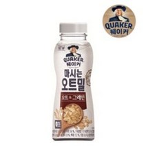 롯데제과 퀘이커 마시는오트밀 오트&그레인, 50g, 10개