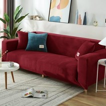 토고 소파 카페 몯듈 커버 거실 용 긴 의자 벨벳 코너 안락 의자 탄성 모양 쿠션, a21, 4seater235-300cm 1pc