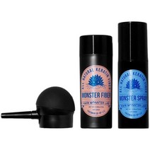 일본정품 6. hair monster lab(헤어몬스터랩) 스타터 세트(파이버 25g스프레이 100ml펌프) 내추럴 블랙 3, One Size_내추럴 블랙 3종 세트, One Size_내추럴 블랙 3종 세트, 상세 설명 참조0