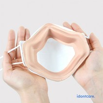 아이돈케어 인체공학 화장안묻는 이너마스크 숨쉬기편한 프레임 가드, 화장안묻는 이너마스크 프레임 가드 S