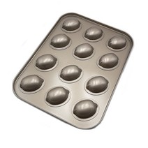 미니 레몬케이크 틀 12구팬 케익몰드 케익팬 홈베이킹 제과제빵도구