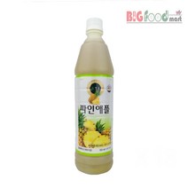 [더착한푸드]파인애플원액(청솔 835ml) 식자재마트 대용량 업소용 파인원액 파인애플시럽 파인애플주스 파인애플농축액, 고맙습니다, 1