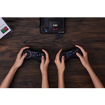 8bitdo 블루투스 게임 패드 컨트롤러 sega genesis mini 및 mega, 없음