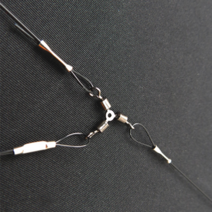 싸가지피싱 블랙삼각채비 갑오징어 쭈꾸미 채비 삼각도래 블랙라인, 1개