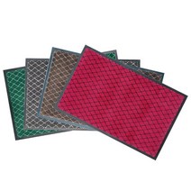 다이아 카펫 현관매트 50X80 레드 카페트재질 물빠짐 먼지포집 호텔 로비 출입구 레인매트 발판, 단품