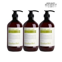 부케가르니 히말라야 허브 나드 레몬민트향 바디워시 900ml x3개, 단일옵션