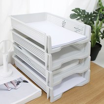 VJSLVKSL 트레이 사무실 문구 데스크 A4 정리함 서류 보관함 1P 재고317EA, 퍼니파니쿠팡 세로 블랙