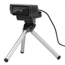 마이크로소프트 LifeCam Studio 1080p HD 웹캠/로지텍 웹캠 C930e C930 C920 C922x C922 Brio 4K C925e C615용 미니 삼각대 블랙 L, MINI TRIPOD
