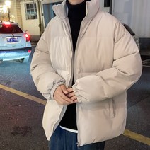 가볍지만 따뜻한 점퍼 하라주쿠 따뜻한 겨울 파카 남성 솔리드 캐주얼 남성 콜드 재킷 오버사이즈 여성 겨울 코트 스트리트웨어