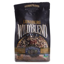 룬드버그 고멧 블렌드 와일드 블렌드 라이스 글루텐 프리 비건, 454g, 1개