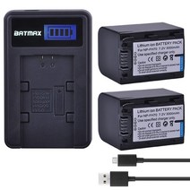 카메라 호환 배터리 2Pcs 3000mAh NP-FH70 NP FH70 NPFH70 카메라 배터리 LCD USB 충전기 Sony NP-FH30 FH70 FH100 A230 A330, 협력사