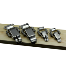 스프링 버클 캐비넷 DIY 가방 가구 상자 제작 수리 교체 부속 부자재 클램프 클럼프 걸고리 잠금장치 경첩 달기 스텐 매미고리 대형 잠금형