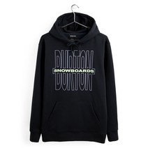 버튼 스노우 보드 남성 팔링턴 풀오버 푸디 S TRUE BLACK