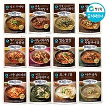 [청정원]호밍스 남도추어탕/선지국/장어탕/곰탕/설렁탕/파육개장/마라탕/짬뽕탕x4, 장어탕450gx4ea