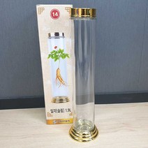 담금주병 인삼주 더덕주 과실주 유리술병 1.9L