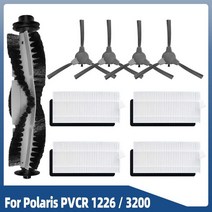 Polaris PVCR 1226 PVCR 3200 PVCR 1020 PVCR 1229 PVCR 1090 PVCR 1050 Genio Profi 290 로봇 메인 사이드 브러시 He, Set E