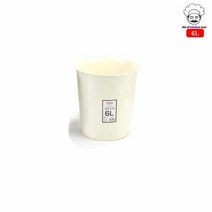 RT 오픈형 플라스틱 휴지통(아이보리) 6L, 쿠팡 본상품선택