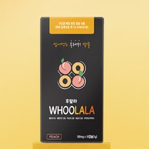 입냄새제거 구취제거제 구강청결제 복숭아민트향, 1g, 1개