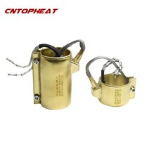 사출 성형 기계용 ID35mm 황동 밴드 히터 220V 전기 배럴 압출기 노즐, 01 220V_05 ID35x80 400W