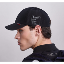 블랙야크 고어볼캡U 방수 투습 기능 고어텍스 남성여성 등산 레저 모자 2BYHTS1903, BLACK