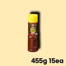 오뚜기 경양식 돈까스 소스 돈가스 455g 15병, 455g X 15개