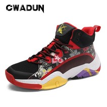 Cwadun 새로운 유니섹스 패션 스니커즈 농구화 225-280mm