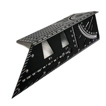 아이베란다 블랙 연귀 직각자 마킹 알루미늄 스퀘어 IV