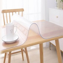 투명매트/유리대신/식탁매트/pvc연질/두꺼운비닐/염화, (두께 4mm) 120cm*10cm