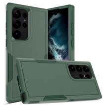 미국발송 WAWZ 삼성 갤럭시 S23 울트라 5G 케이스 군용 등급 충격 방지 보호 케이스 삼성 갤럭시 S23 울트라 5G (그린)