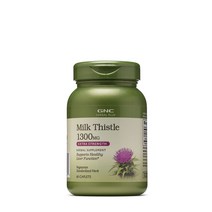 GNC Herbal Plus 지엔씨 허벌 플러스 밀크씨슬 1300mg 60 정 Milk Thistle 밀크시슬 실리마린