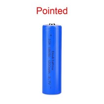 드릴 배터리 드라이버 임팩 충전 전동 Double power 18650 3.7V 1200mAh 충전식 리튬 배터리 손전등 레이저 포인터 원격 제어 전자 장난감, 1 PCS Pointed